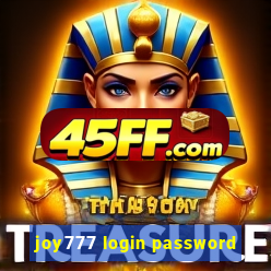 joy777 login password